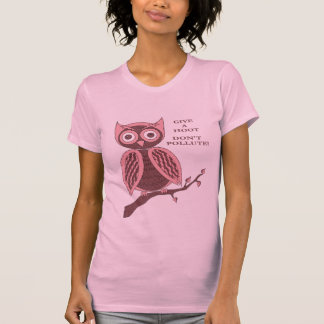 Geef een wortel geen vervuiling t-shirt