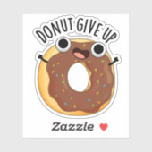 Geef Funny Food Pun op Sticker (Vel)