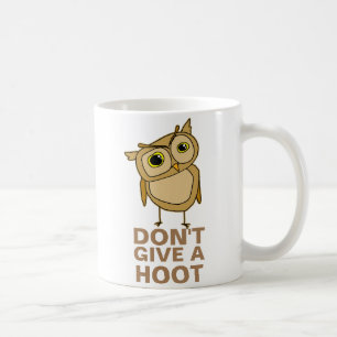 Geef geen Hoot Koffiemok