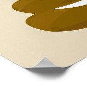 Geef geen Poop Emoji Poster (Hoek)