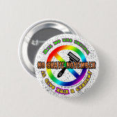 "Geef haar een kans!" Ronde Button 5,7 Cm (Voorkant /achterkant)