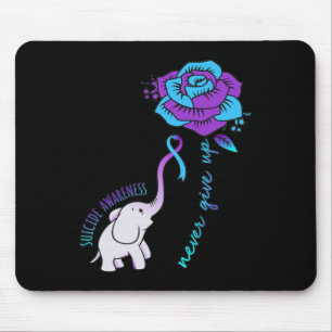 Geef Happy Suicide Awareness Support Graphic op Muismat