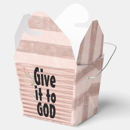 Geef het aan God Bedankdoosjes (Geopend)