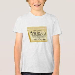 Geef het aan je moeder 1 Tri-Blend shirt