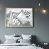 GEEF HET AAN JESUS Psalm 127 Christelijk Citaat Poster