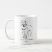 Geef het de schuld bij Brexit Dog Mokken (Links)