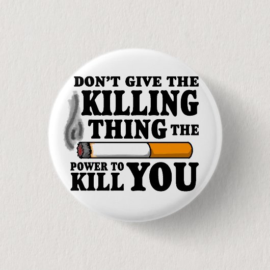 "Geef het doden niet..." TFioS-Button Ronde Button 3,2 Cm (Voorkant)