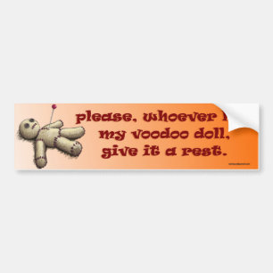 Geef het een rust alsjeblieft... bumpersticker