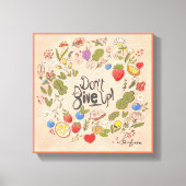 Geef het niet op! De Verrekte Muur van het Canvas  (Voorkant)