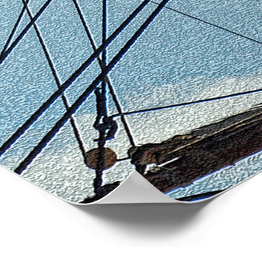 Geef het Poster/afdruk van de verzendvlag niet op Poster (Hoek)