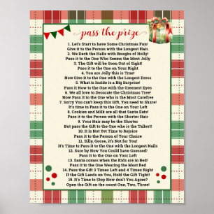 Geef het prijzengedicht Kerstspel Plakken Teken Poster