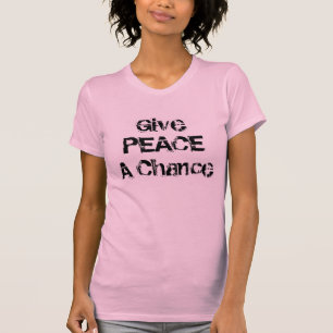 Geef het Shirt van de Vrouwen van de Vrede een Kan