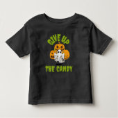 Geef het Snoep Halloween op Kinder Shirts (Voorkant)