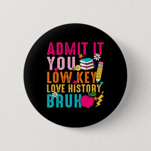 Geef het toe, je hebt stiekem een zwak voor geschi ronde button 5,7 cm