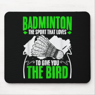 Geef je de vogelracket shuttle hobby badminton P Muismat