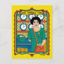 Geef je eigen tijd_B_ Briefkaart