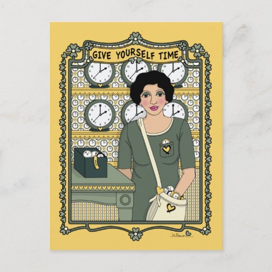 Geef je eigen tijd_C_ Briefkaart (Voorkant)