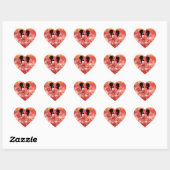 Geef je hart sticker (Vel)
