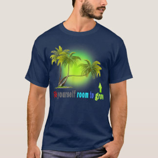 Geef je ruimte om te groeien, teasetops, t-shirt