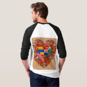 Geef je verlangen op. t-shirt (Achterkant volledig)