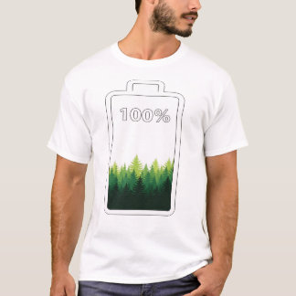 Geef je ziel een opkikker in de vrije natuur t-shirt
