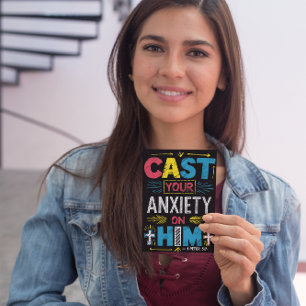 Geef je zorgen over briefkaart