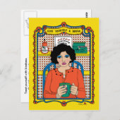 Geef jezelf een Break_B_ Briefkaart (Voorkant / Achterkant)