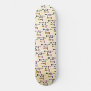 Geef jezelf prioriteit skateboard