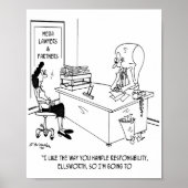 Geef Junior Partner de schuld Poster (Voorkant)