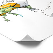 geef kikkercadeau nooit op poster (Hoek)