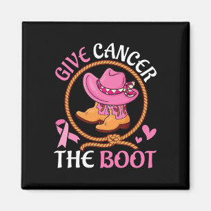 Geef Kreeft de Boot Roze Westerne Borstkanker AW Magneet