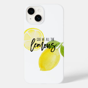 Geef me alle citroenen Hoesje-Mate iPhone 14 hoesj Case-Mate iPhone 14 Hoesje