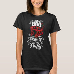 Geef me BBQ en vertel me dat ik ben vleesrekrecue T-shirt