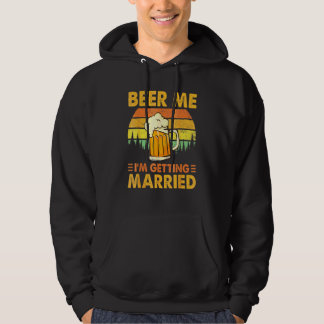 Geef me bier, ik ga trouwen Heren Bruidegom vrijge Hoodie