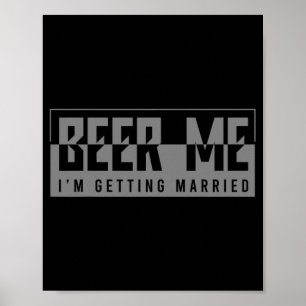 Geef me bier poster