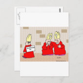 geef me boodschappen briefkaart (Voorkant / Achterkant)