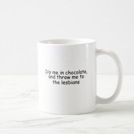 Geef me chocolade koffiemok