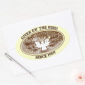 Geef me de Bird Toolbox Ovale Sticker (Envelop)