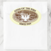 Geef me de Bird Toolbox Ovale Sticker (Tas)