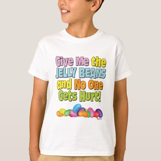 Geef me de Jelly Beans T-shirt (Voorkant)