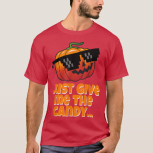 Geef me de snoepjes zonnebril Oranje 26 T-shirt