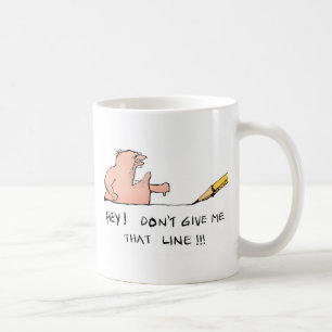 Geef me die Cartoon niet. Koffiemok