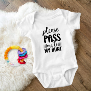 Geef me door aan mijn tante: Schattige Baby-outfit Romper