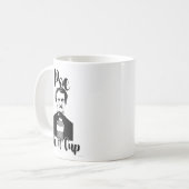 Geef me een beker Epic Classic auteur Koffiemok (Voorkant links)
