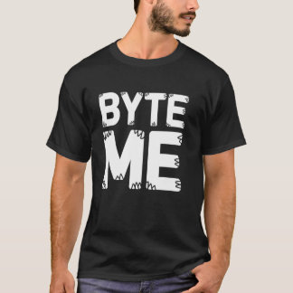 Geef me een byte t-shirt