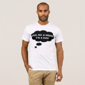 Geef me een drink, ik ben de eerste keer dat vader t-shirt (Voorkant volledig)