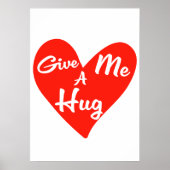 Geef me een Hug. Poster (Voorkant)