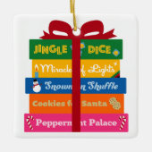 Geef me games voor de Feestdagen Ornament (Voorkant)