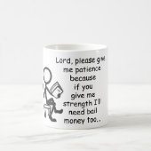 Geef me geduld koffiemok (Center)