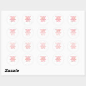 Geef me geen Sticker (Vel)